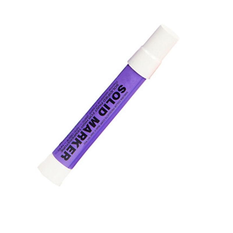 Multiple Surfaces Marking Pen Heat Resistant For Industrial Rubber Glass Metal Solid Paint Marker With Ergonomic Design