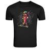Hot Chili Pepper Baseball Player Cartoon Graphic T-Shirt