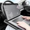 Universal Portable Car Table Steering Wheel Eat Work T Drink Coffee Goods Holder Tray Laptop Computer Desk Stand Seat