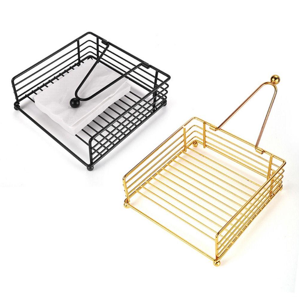 Square Design Napkin Holder Vertical Tissue Organizer Paper Napkin Organizer Dining Room