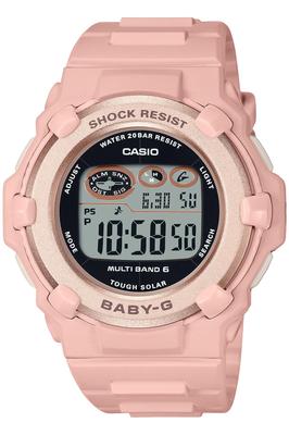 Orologio Babygie Radio Solare Rosa [Casio] [] BGR-3003NC-4JF Donna