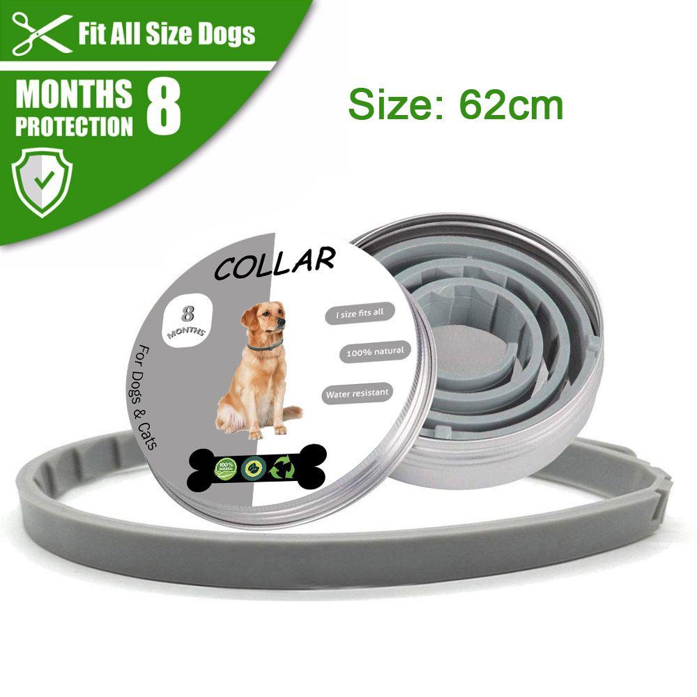Cat Dog Pet Collar Antiflea And Ticks Collar For Dog Cats Adjustable Rubber