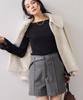 [BIS] Lace-knit pullover with cuffs, Black (01) F