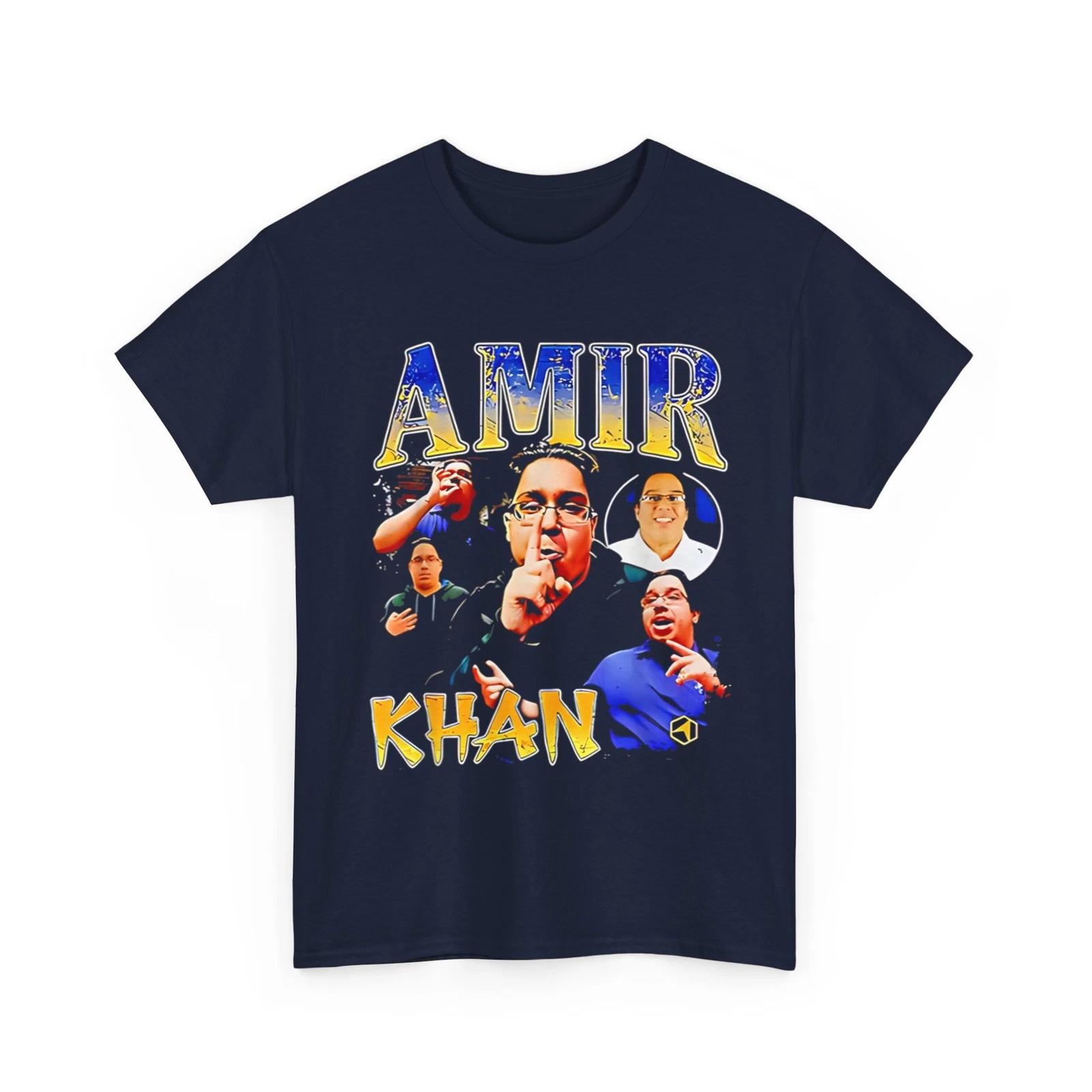 Amir Khan T shirt, Amir Khan Fans Women Men Funny Shirt XL