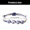 Elegant Ceramic Bead Bracelet Showcasing Traditional Craftsmanship And Modern Designs for Unique Oriental Aesthetic