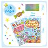 Birthday Theme Coloring Book Painting Book Foil Art Craft Set Graffiti Picture Drawing Book for Creative Painting