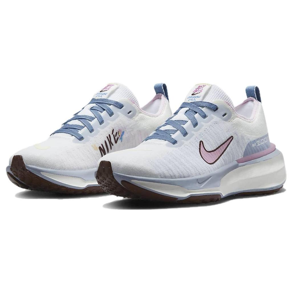Nike ZoomX Invincible 3 Blue Whisper Soft Pink Women Sneakers White Sail Medium-Soft-Pink FJ7727-161