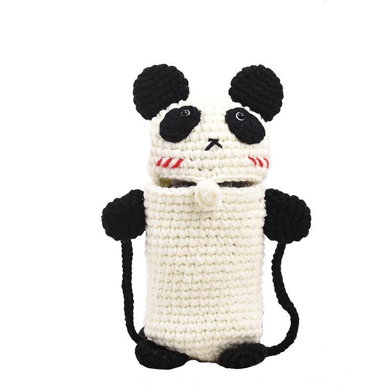 Adorable Panda Plush Crossbody Bag For Kids Stylish Trendy Accessory For Daily Use