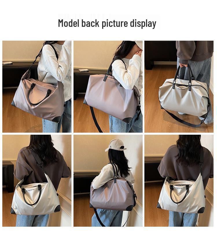 Women's Large Capacity Travel Bag with Wet/Dry Separation for Short Trips and Fitness