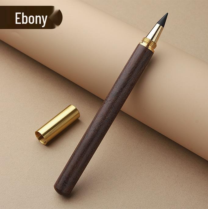 Black Tech Eternal Pencil: No Sharpening, No Ink, Break-Resistant Lead, Posture-Correcting Drawing Tool