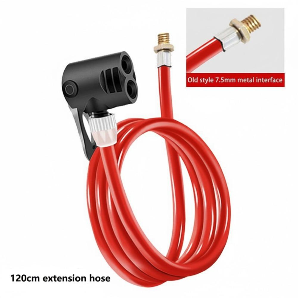 80/120CM Tire Inflator Nozzles Universal Air Pump Connector Air Pump Hose  Bike Pump Accessories