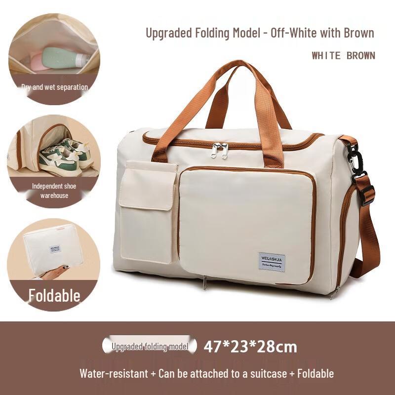 OIMG Large Capacity Foldable Travel Duffle Bag
