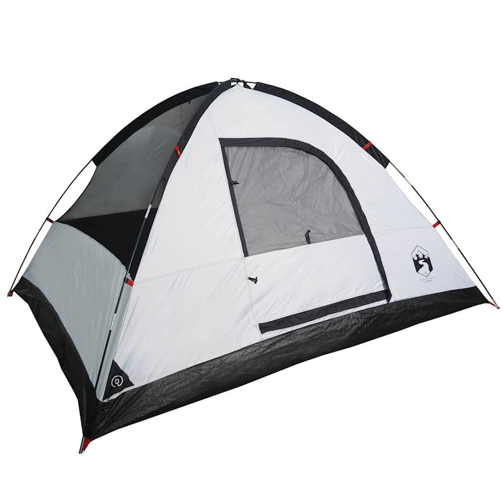 Dome Family Tent for 6 Persons White Blackout Waterproof