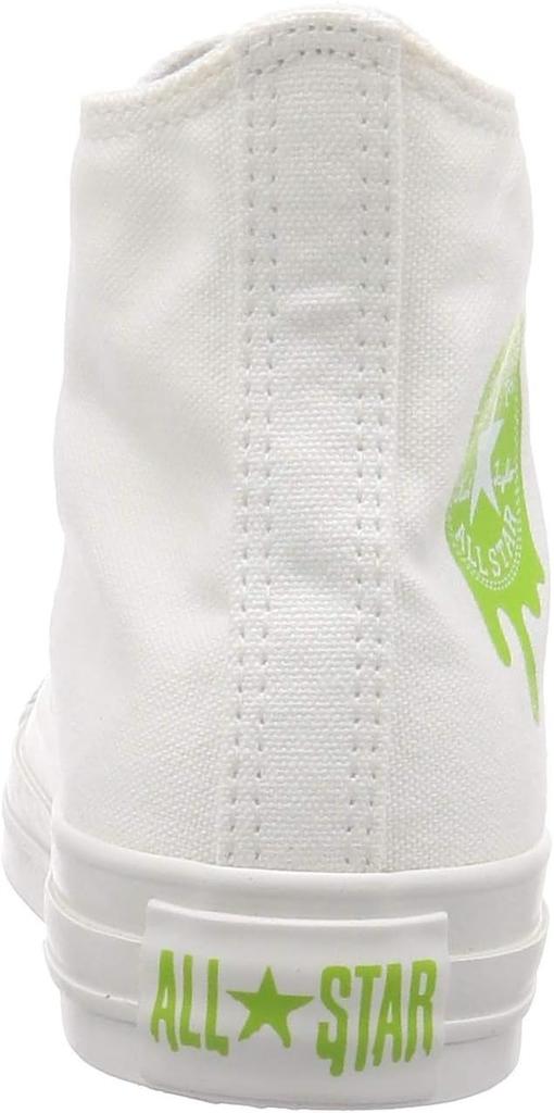 Converse Shoes All Star Drippatch HI White 22.5cm US 3.5 Japan Import Authentic High Top Sneakers