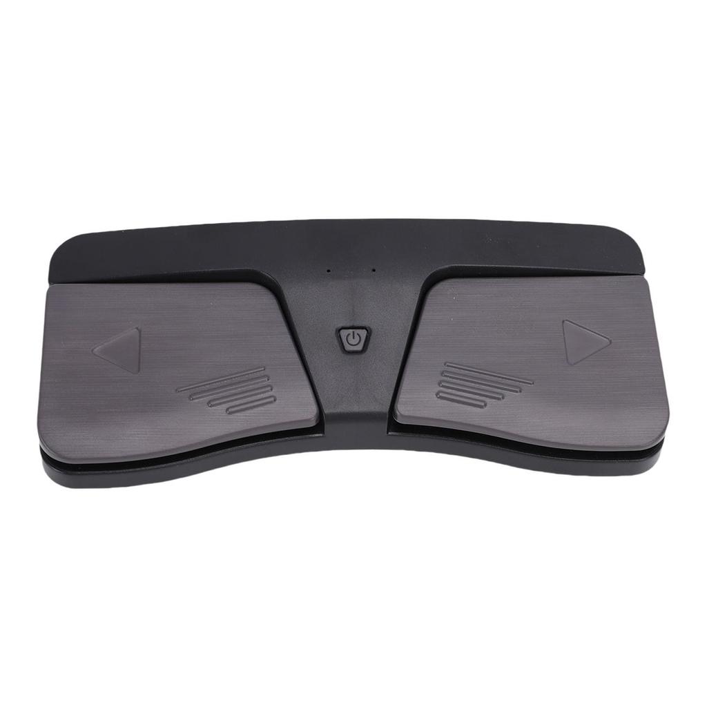 FUNFANG Musikseiten-Wender Pedal Kabellos Ergonomisch Tragbar Pad Tablet Telefon Schwarz ABS-Material Rutschfest