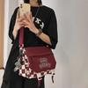Borsa a tracolla con ciondolo regalo da uomo a grande capacità a griglia borsa da fitness borsa a spalla da donna borsa da coppia XM-2251-