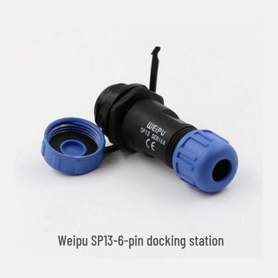 WEIPU SP1310+SP1311 IP68 Waterproof Connector with Multiple Pins for Aerial Mating