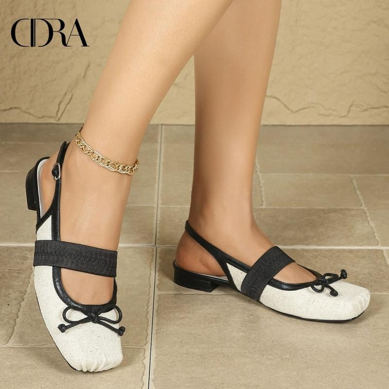 Fashion 2025 Autumn Winter Bow Mary Janes Shoes Flats for Women Fashion Casual Solid Color Flats Ladies New Designer Shoes Woman Sandals