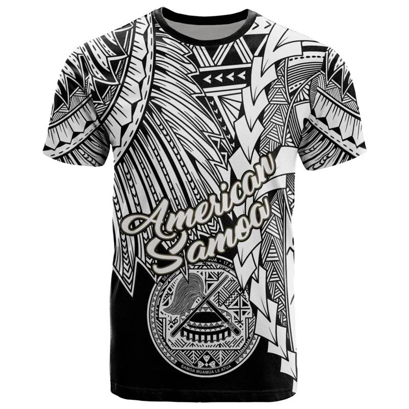 3D Pohnpei Polynesian Culture Tribal Island Retro Tattoo Printing T Shirt Children Fashion Cool Tee Shirts