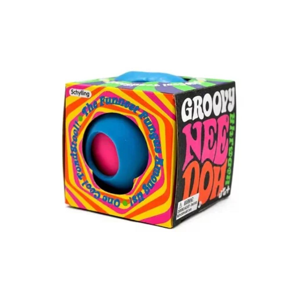 Needoh Soft and Glutinous Sensory Stress-relief Toy Cube Filled with Gel Stretchable Ball Soft Ice Blind Box Slow Rebound