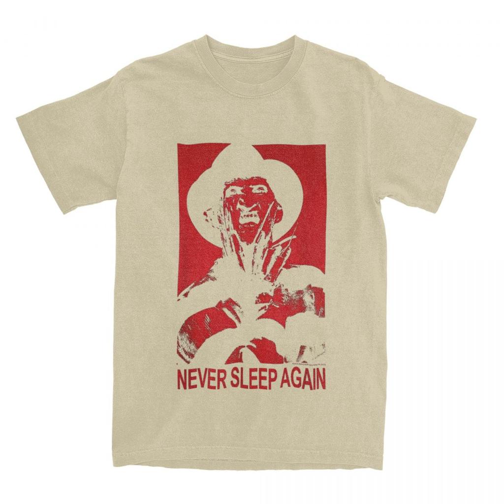 Elm Street Nightmare T-Shirt F-Freddy K-Kruger Hipster T-Shirts Short Sleeves Awesome Tshirt Summer Cotton O-Neck Clothes