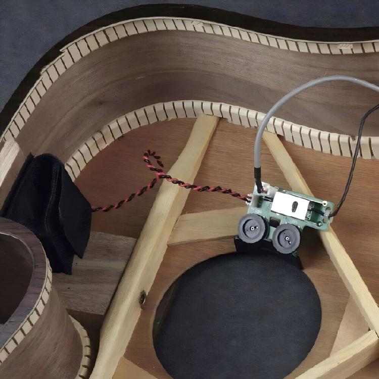 Tail Nail Pickup VT1 Acoustic Guitar Pickup System With Mic Beat Board EQ Tuner Piezo Pickup Equalizer System Enduring