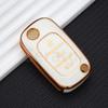 Housing Remote Fit For Renault Fluence Clio Fit For Lada Sedan Largus Kalina Granta Vesta X-Ray Xray Tpu Auto Key Fob Cover Remote Case Key Ring