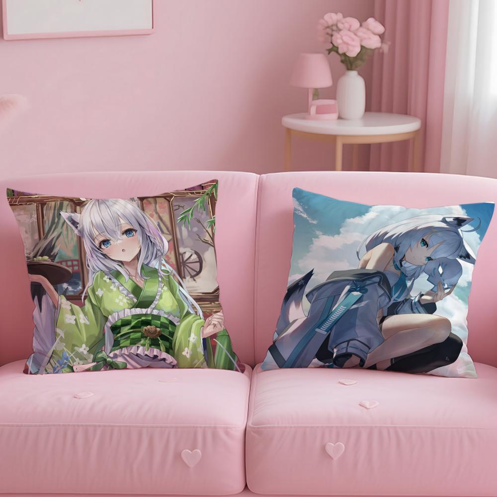 Trendige Sshirakami Fubukiies Kissenbezug Weich Leicht zu Waschen Kissenhülle Vielseitig für Sofa Bett Reise und Büro