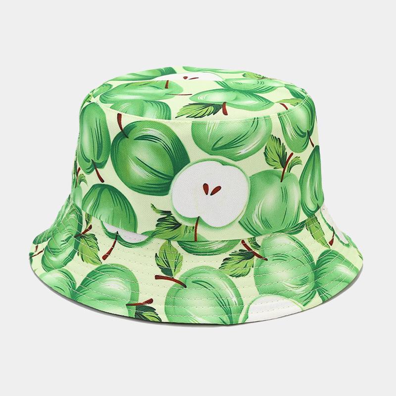 Unisex-Sonnenhut mit Fruchtmuster für Freizeitaktivitäten im Freien und Sommerreisen