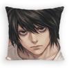 Anime Death Note L Pillow Case Sofa Living Room Bedroom Headboard Backrest Cushion Square Cushion Nap Time
