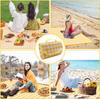 1-4PCS Foldable Portable Camping Mat Picnic Blanket Outdoor Travel Ground Pad for Beach Hiking Waterproof Lightweight Gift