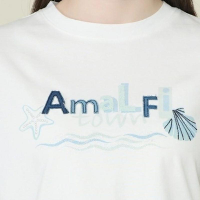 Bcbg Amalfi T shirT Embroidered B6m4x420