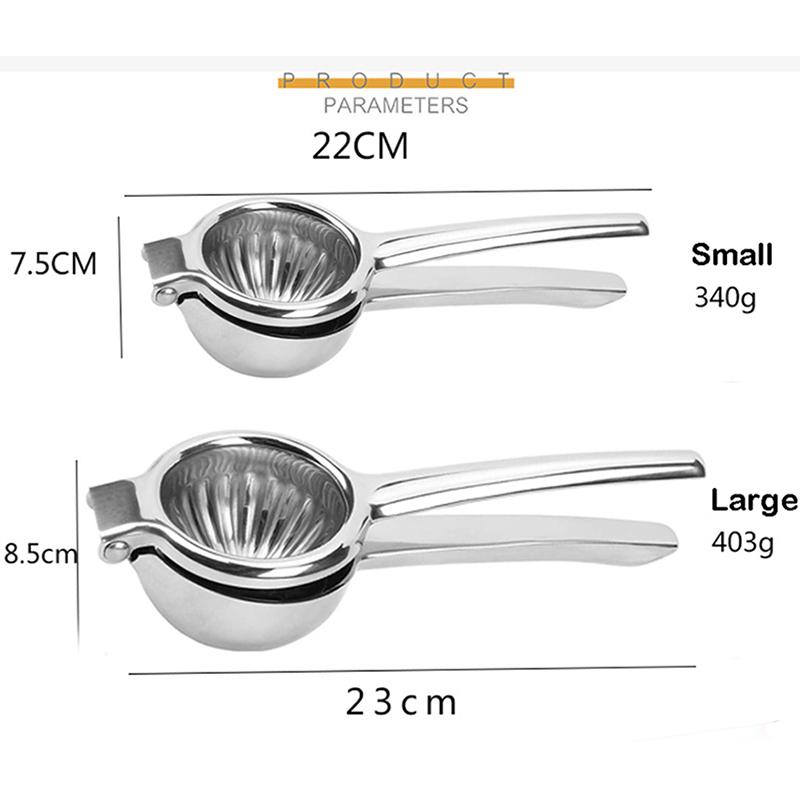 Manual Stainless Steel Lemon Squeezer Citrus Press Juicer Lime squeezer Kitchen Bar Tool - Copper/Gold/Silver color