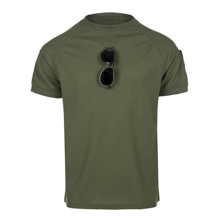 Quick-Dry Elastic Polo Shirts for Outdoor Sports and Tactical Fitness