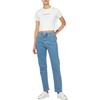 Calvin Klein Solid Short Sleeve T-Shirt Women tops White J224288-YAF