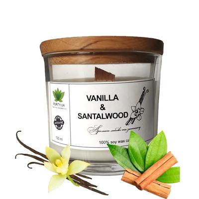 Aroma Candle Vanilla&Sandalwood S 60 G