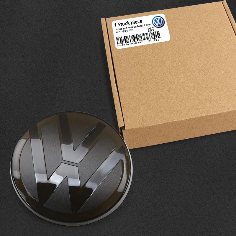 Dla VOLKSWAGEN VW Dla VW Volkswagen Golf MK6 MK7 MK8 TIGUAN POLO Naklejka z Logo do Modyfikacji Samochodu Nie Wpływa na ACC Emblem Przedni Tylny