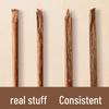 Non-slip Unpainted Rosewood Chopsticks: Durable, Anti-mildew, High-Temperature Resistant, Family and Child-Safe Solid Wood