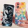For Xiaomi Poco M4 Pro 4G Case Cover Transparent Cute Cat Fashion Butterfly Funny Painted Casing 2201117PG MZB0B5VIN 2201117PI