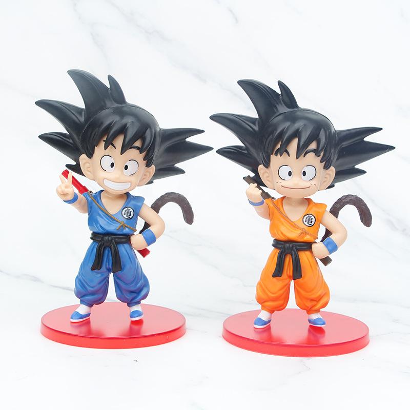 Anime Dragon Ball Children Sun Wukong Anime Action Figure Model Gifts Collectible Figurines for Kids 16cm