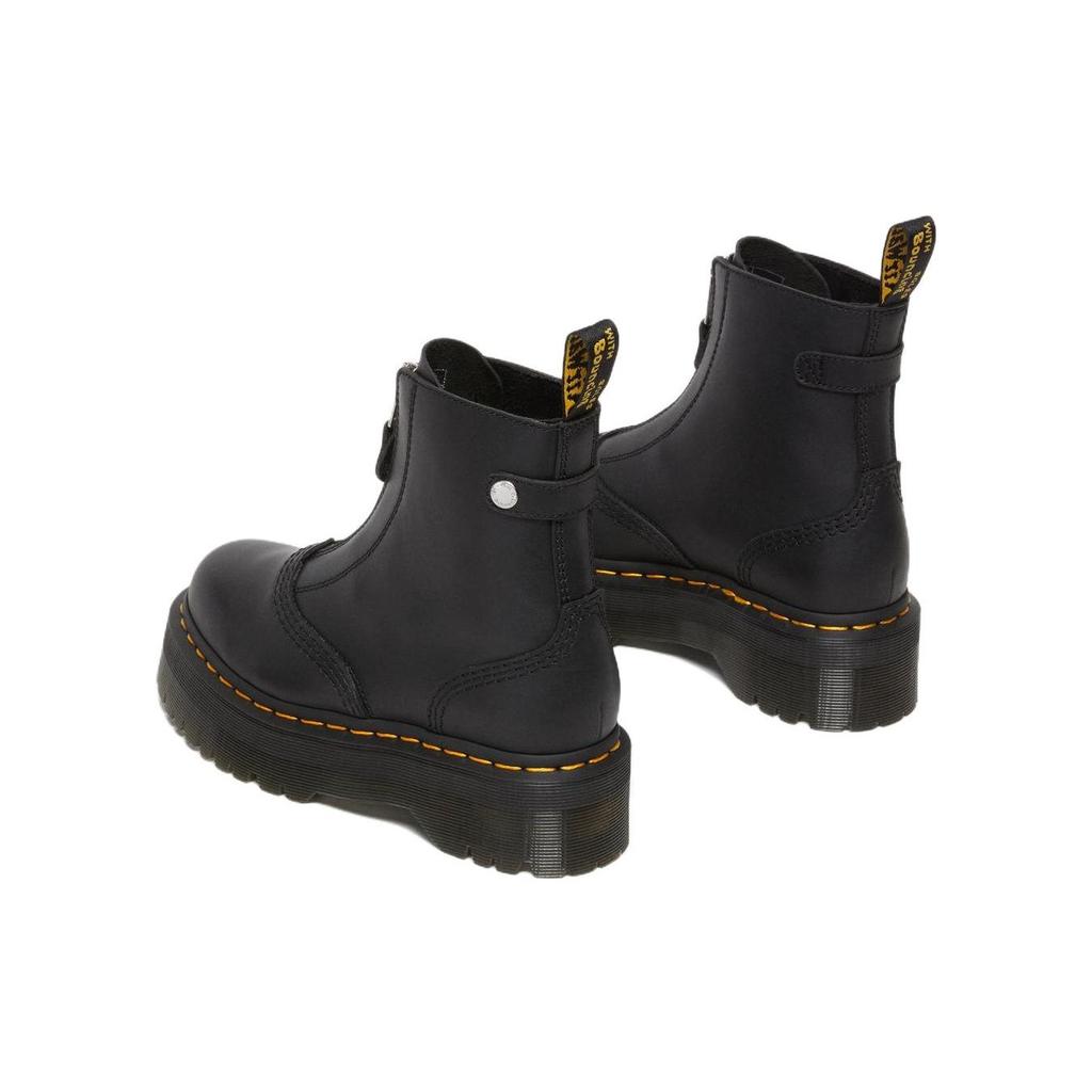 Dr. Martens  Jetta Zip Platform Boot Black Women Sneakers 27656001