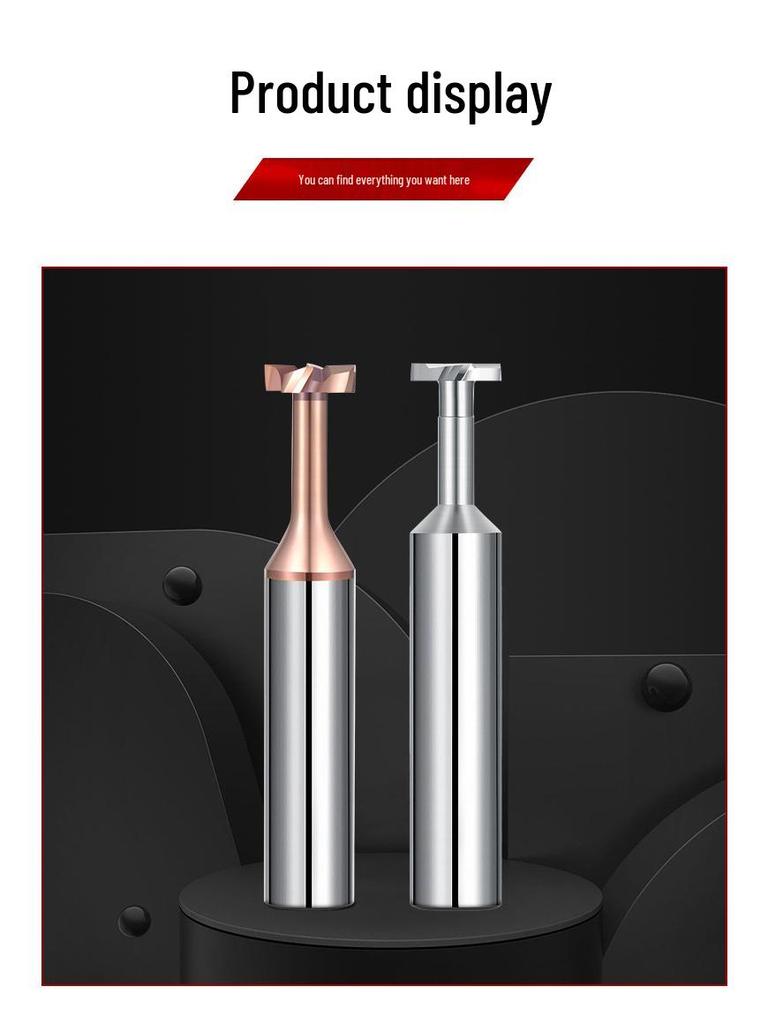 BFGT Alloy T-Slot Blade Milling Cutter - High Hardness, CNC Compatible, Customizable