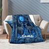 Deer Customize Your Name Blanket Warm Comfortable And Soft Blankets Are Suitable For Home Chairs Office Sofas Sofas Office Camping And Gifts For