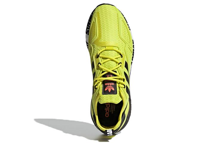 Men's Sneakers adidas ZX 2K Boost Bold Logo Graphic Acid Yellow Acid Yellow/Core Black/Cloud White