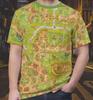 Carcassonne Board Game Inspired T-Shirt, Game Night Tee, All Over Print Shirt