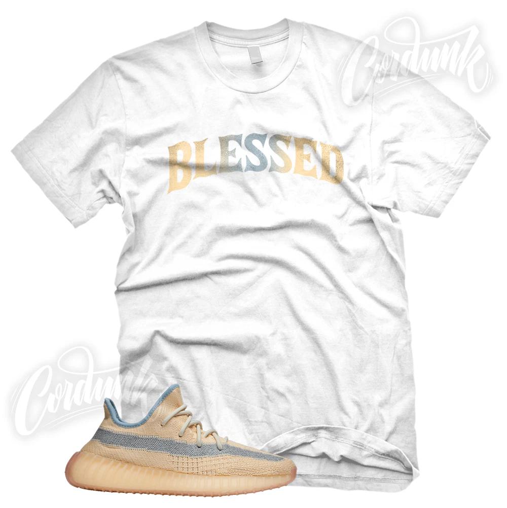 New BW BLESSED Sneaker T Shirt for YZ 350 V2 Linen 2XL