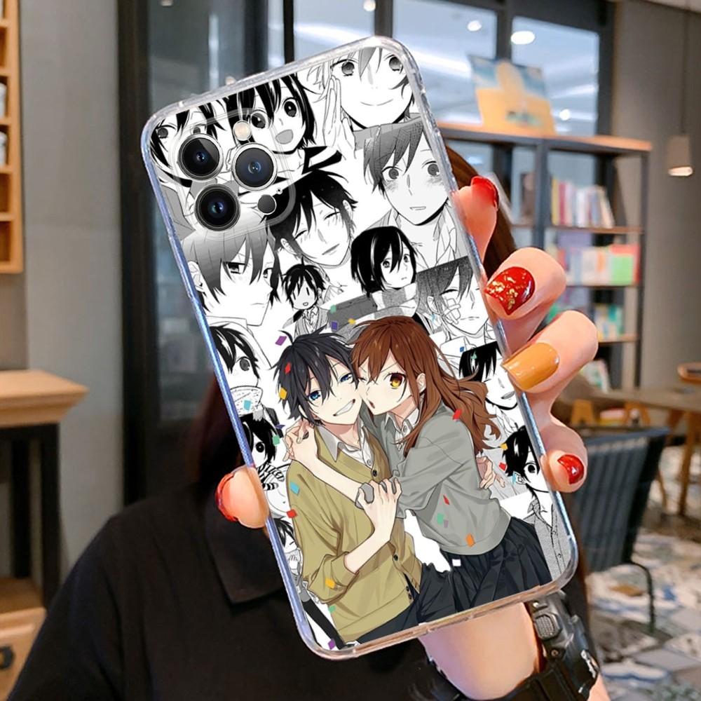 Anime Horimiya Phone Case For iPhone 15 14 11 12 13 Mini Pro XS Max Cover 6 7 8 Plus X XR SE 2020 Funda Shell