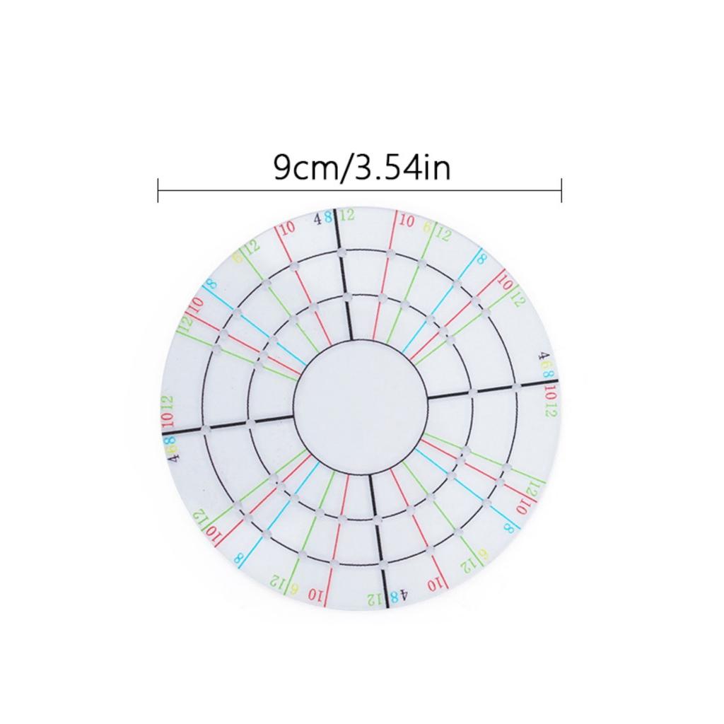 Keramik Runder Trenner Kleines Töpferwerkzeug Ton Trenner Acryl Disc Keramik Töpfer Trimmer Werkzeug für Töpfer Ton Künstler