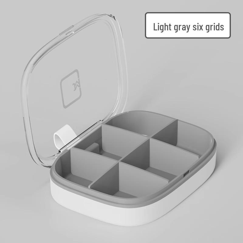 7-Day Portable Pill Organizer: Large Capacity, Morning-Noon-Evening Compartments, Compact Weekly Dispenser