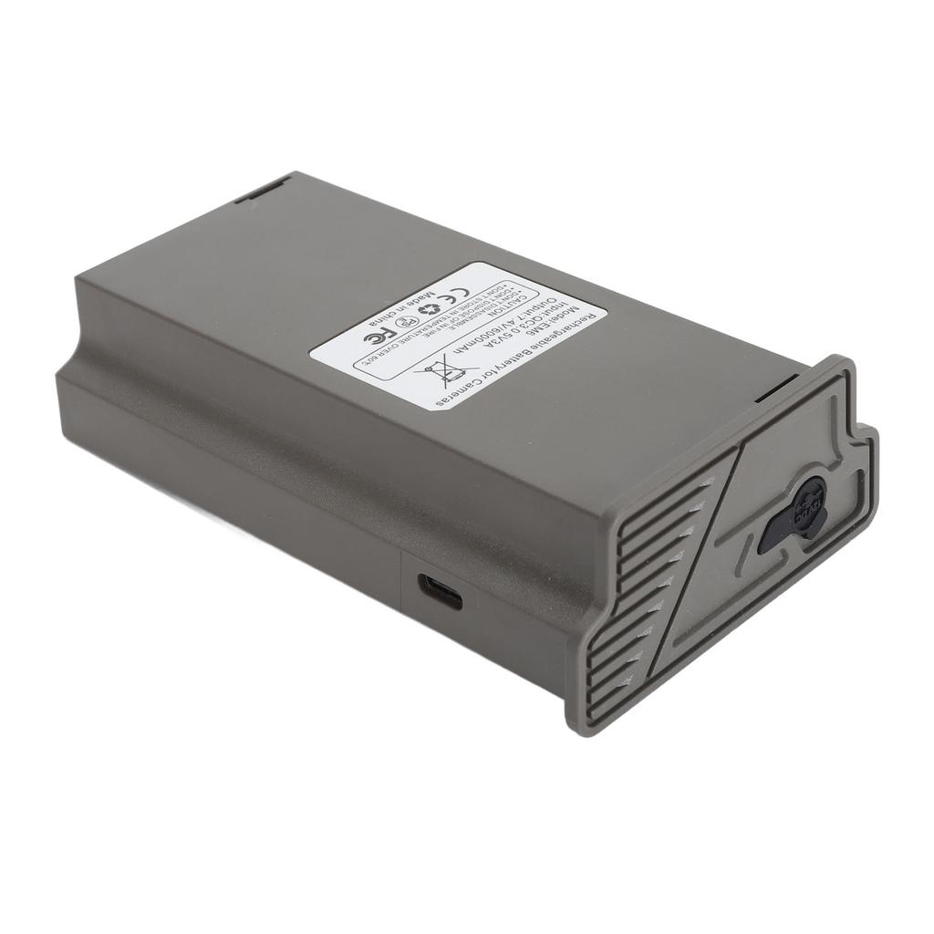 Akumulator do aparatu myśliwskiego Szary 6000mAh Akumulator litowo-jonowy z lampką kontrolną do ładowania